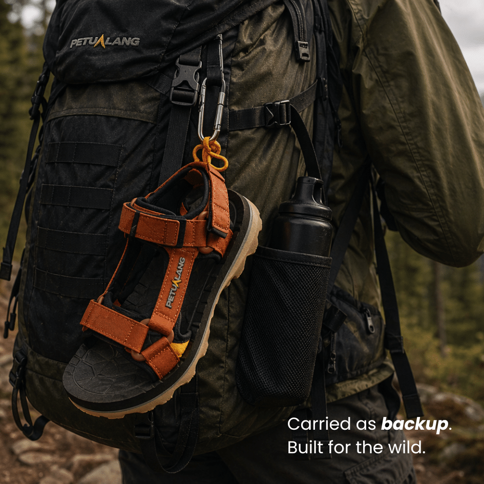 Towuti Strap placement Petualang Towuti Strap Sandal Gunung placement